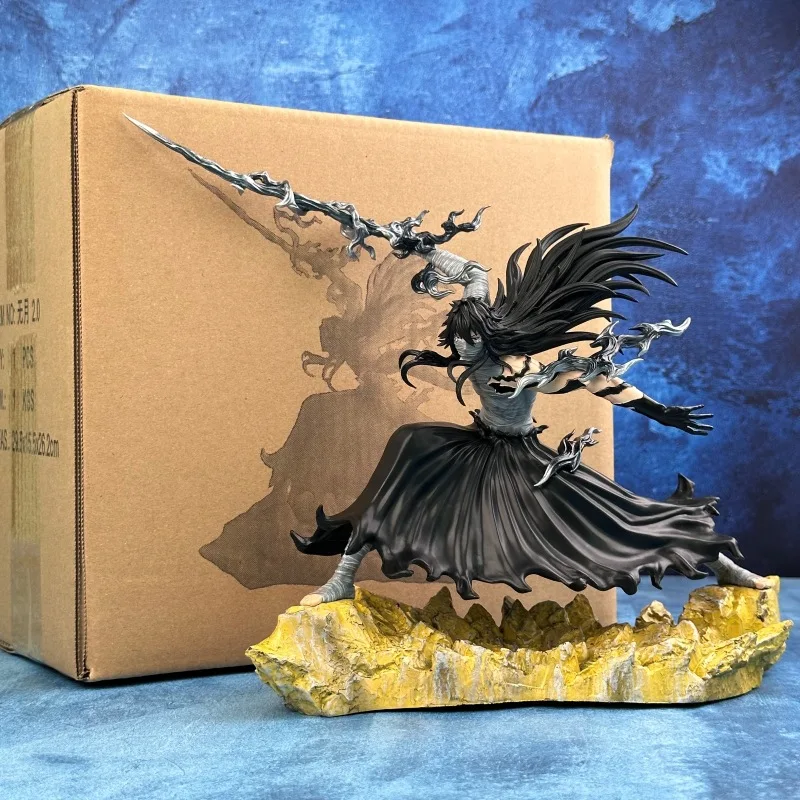 

‌ Коллекционная фигурка Ичиго Куросаки из аниме «Блич» (24 см), модель «Битва без луны», статуэтка, настольное украшение, игрушка, подарок на день рождения для мальчиков