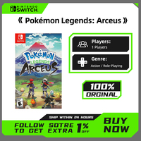 Nintendo Switch Game Deals Platformer Pokemon Legends Arceus Physical Game Card Support 13 Languages TV Tabletop Handheld Mode