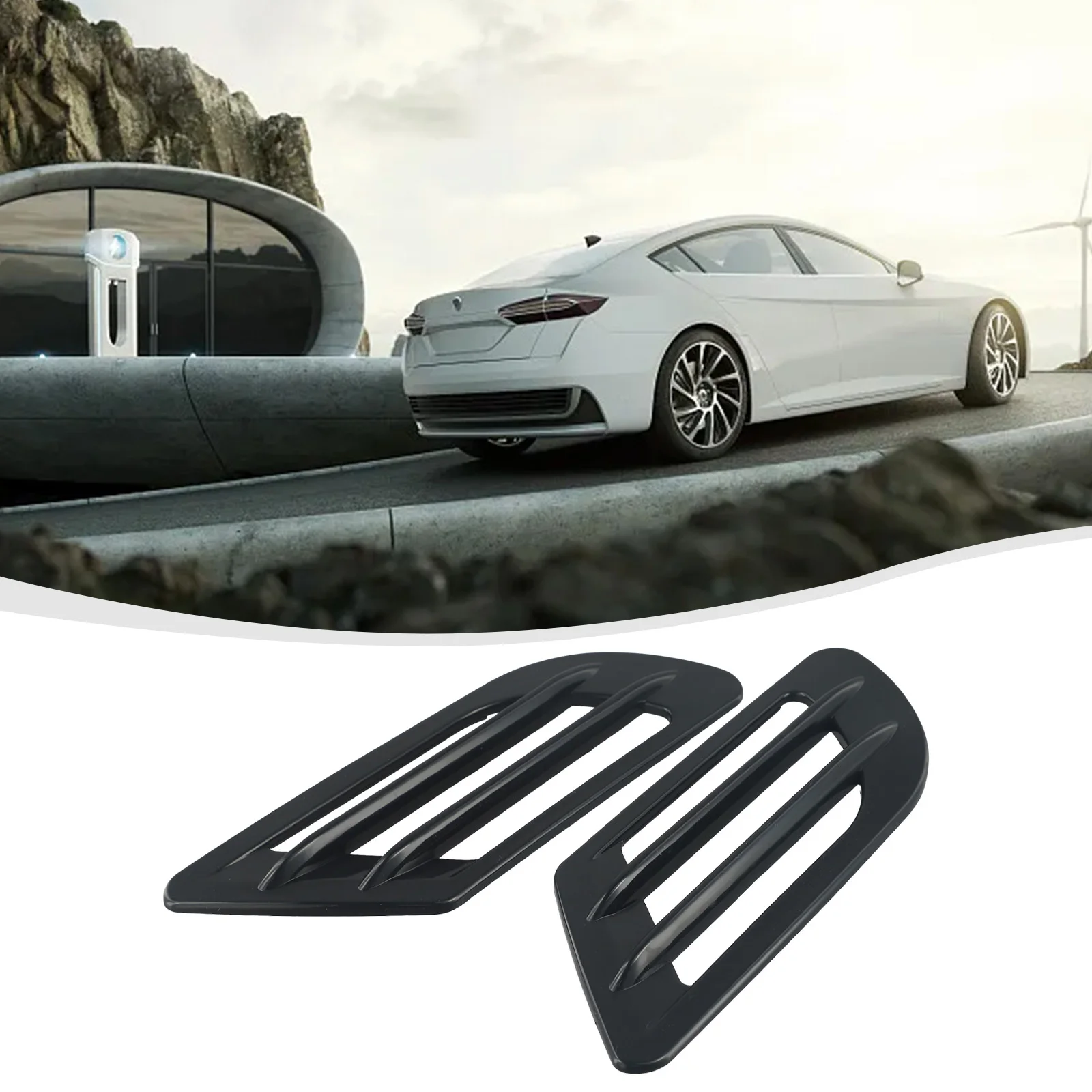 

Trim Decals Vent Decoration Vehicle Appearance Enhancement Resistant To Wear Sleek Design Long-lasting Performance