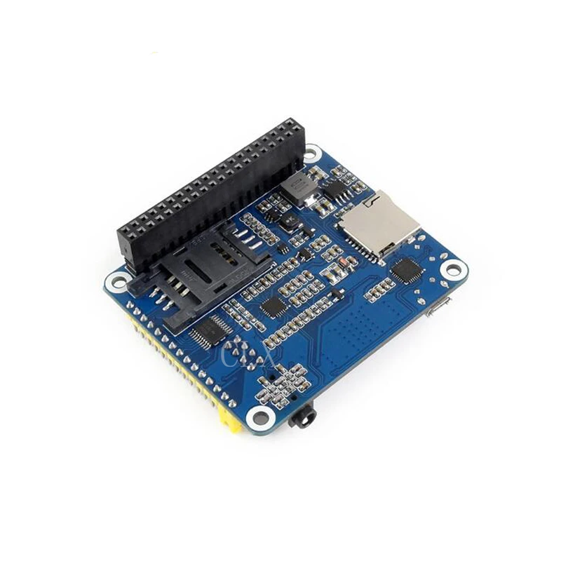 TopElec 4G/3G/2G/GSM/GPRS/GNSS HAT for Raspberry Pi, Based on SIM7600E-H