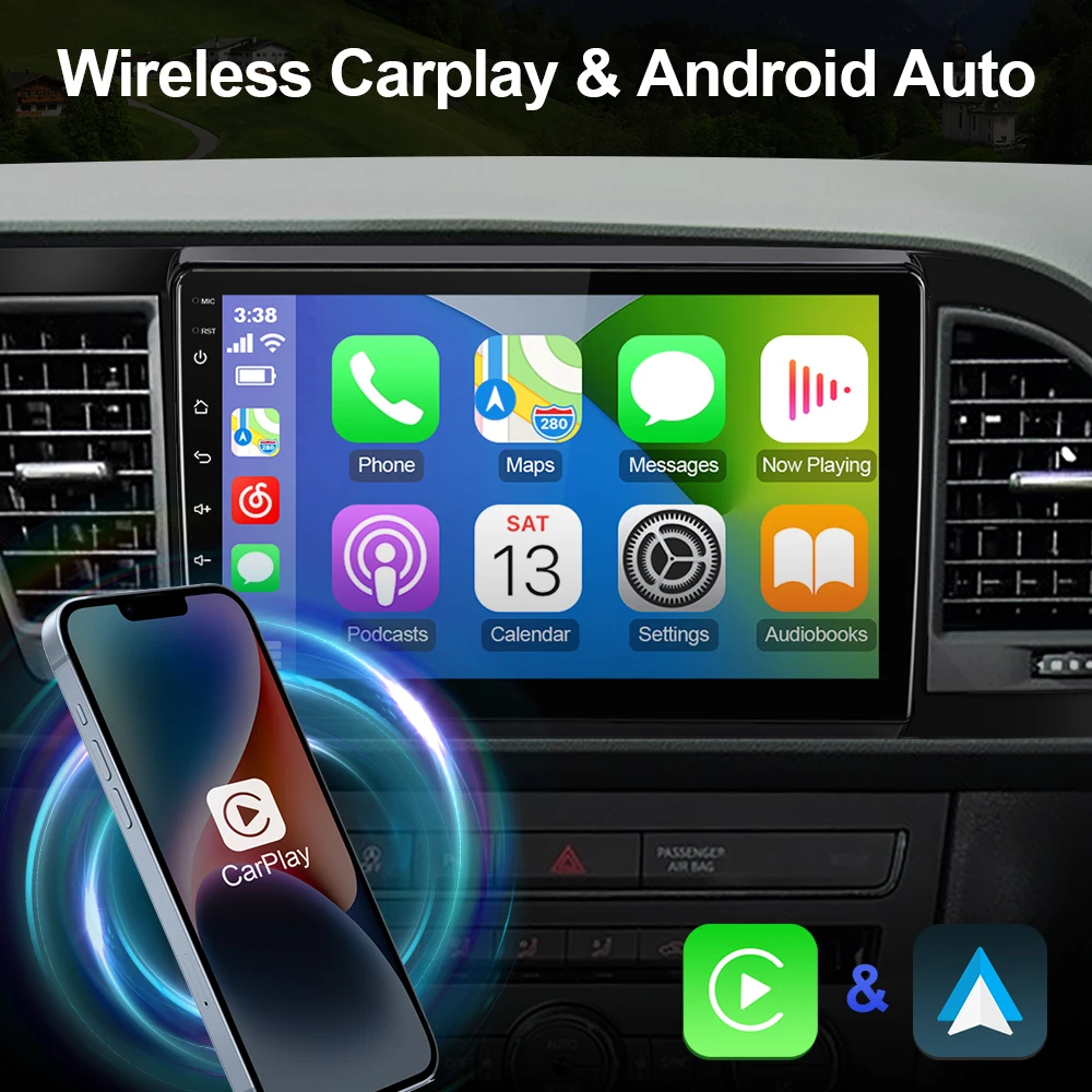 EBILAEN Android 12 Car Radio For Seat Leon 2012-2020 Multimedia Player GPS RDS Navigation Carplay Autoradio 4G FM WIFI