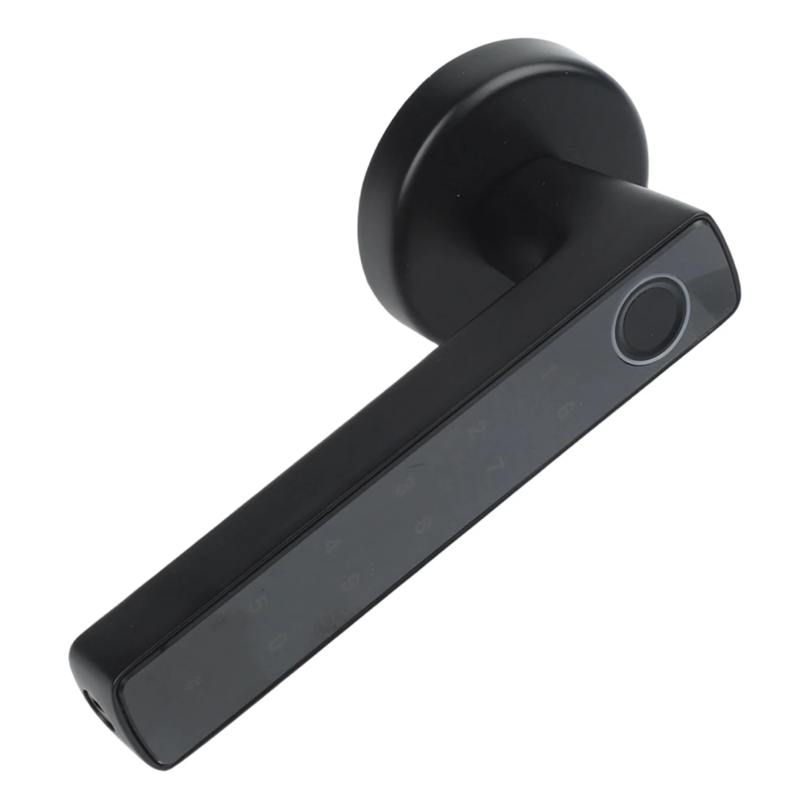 for Smart Handle Lock Featuring Fingerprint Authentication Plus Password and Card Entry for One for touch Operation for Home