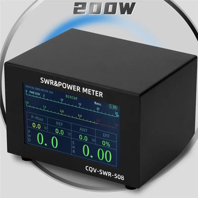 ABSS-CQV-SWR-508 200W 1.8-54Mhz Digital SWR&Power Meter