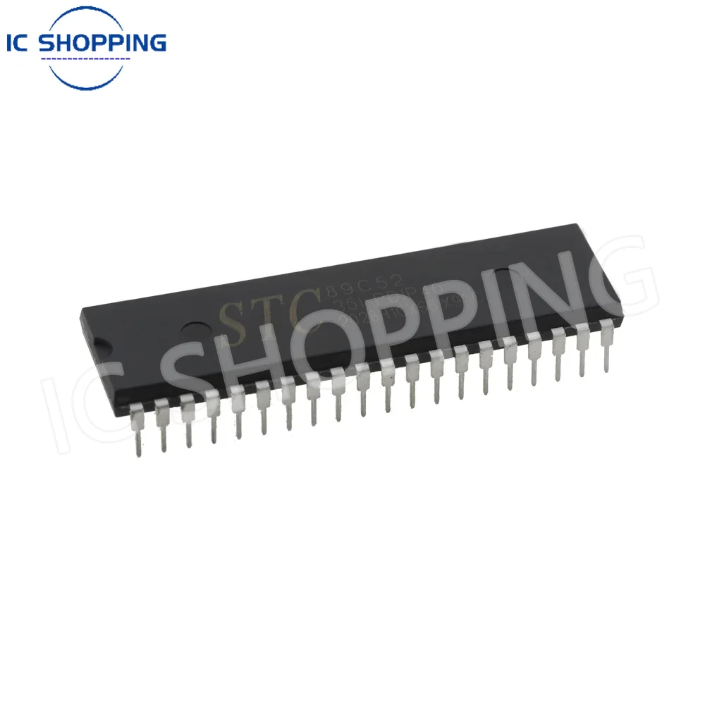 5pcs/lot STC89C52RC-40I-PDIP40 STC89C52 DIP-40 In Stock