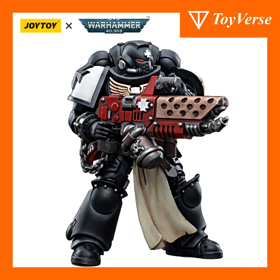 

[IN STOCK] JOYTOY Warhammer 40k 1/18 Action Figures Black Templars Primaris Initiate Brother Raemont Anime Figure