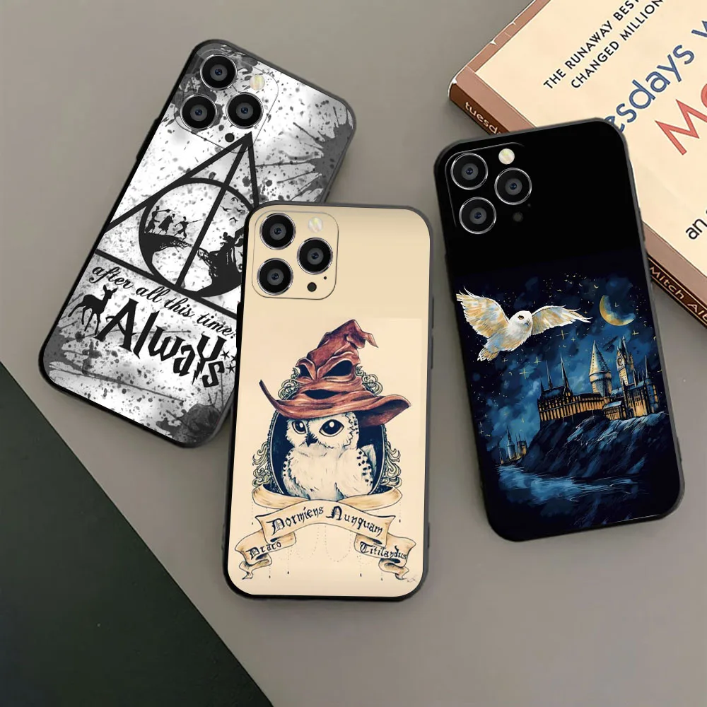 UR-5 Art Cool Harries Wand Potters Silicone Case For Xiaomi Poco F6 X6 C65 X4 M2 M3 M4 M5 F3 Pocophone F1 F2 C40 Pro