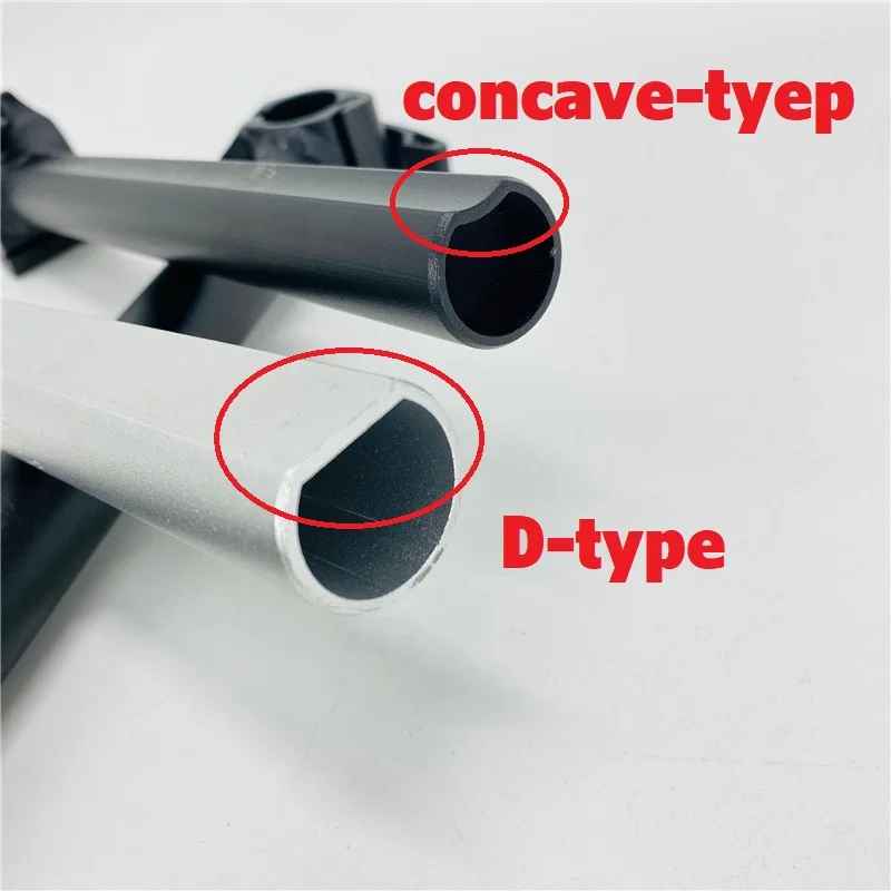 Folding Bike Double Section Stem Extension Rod Telescopic Tube  25.4mm 28.6mm Aluminum Alloy For Dahon Quick Release Stem Parts