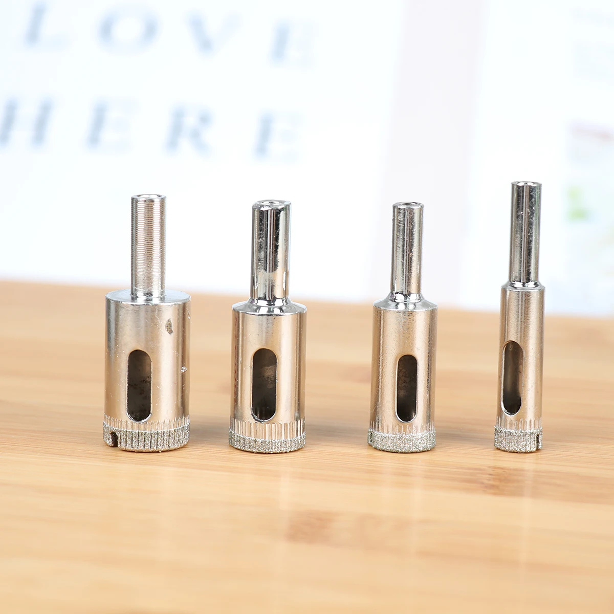 

12pcs Diamond Drill Bits 6 8 10 12 14 16 18 22 35 50mm Hole Glass Ceramic Tile Opener Granite Processing