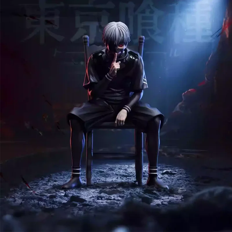

Kaneki Ken Figures Tokyo Ghoul Figure Anime Peripherals Statue Pvc Two Headed Models Collection Statue Toys Girls Birthday Gifts