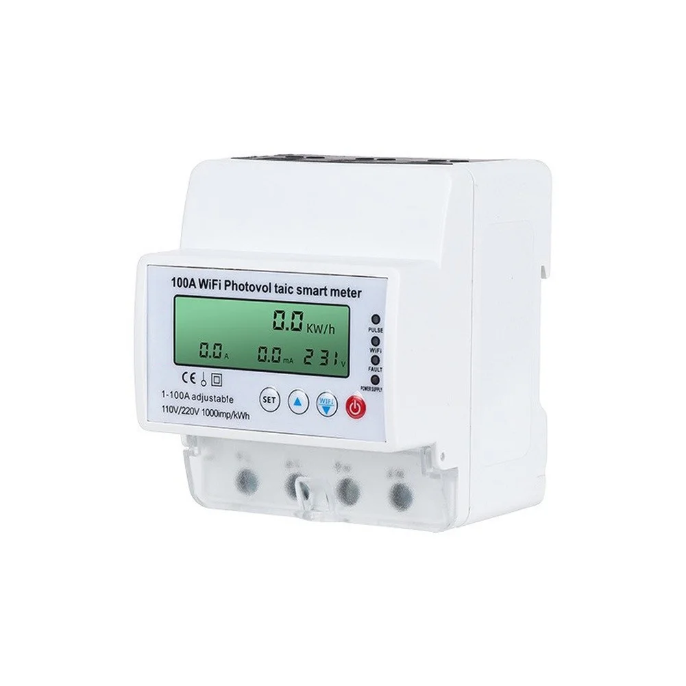 WiFi Enabled 100A for Smart Reclosing Protector for Solar PV Installations Featuring Class 1.0 Active Power Measurement