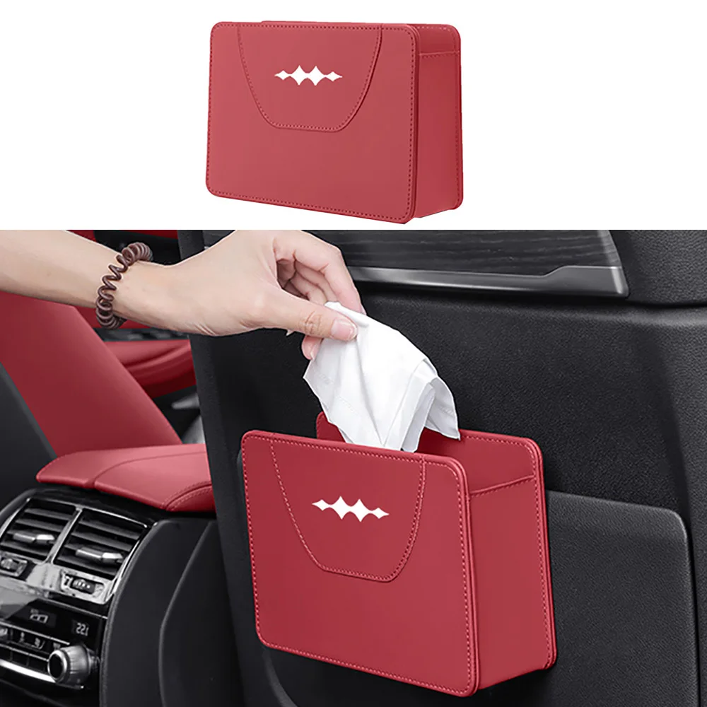 Car Seat Back Suspension Garbage Bin Multi Functional Car Door Storage Box for BYD Equation Leopard 5 Leopard 8 2024 2025 2026