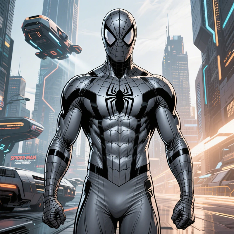 

Future Foundation Spider Man Jumpsuit Superhero Adult Bodysuit Men Women Science Fiction 3D Cosplay Halloween Party Costume
