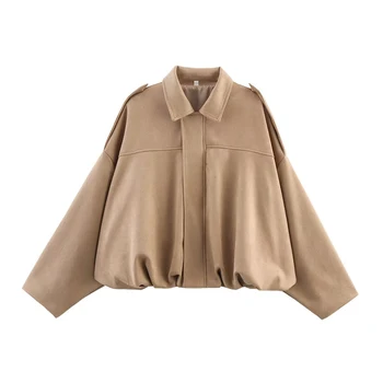 Women's Autumn Jacket Fashion Bomber Jackets Coats Winter Women's Coat Loose Women Jacket Vintage New Outerwear 11