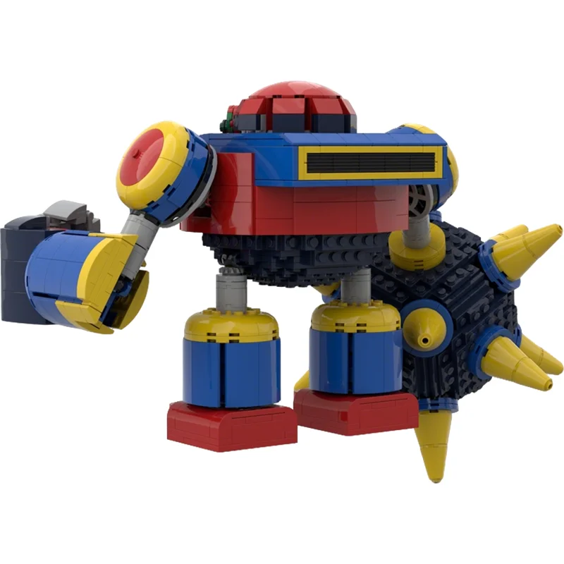 1458pcs MOC 에그 브레이커 소닉 헤지호그 모델 빌딩 장난감 블록 건설 크리스마스 선물 아이디어 창의적 교육용 브릭