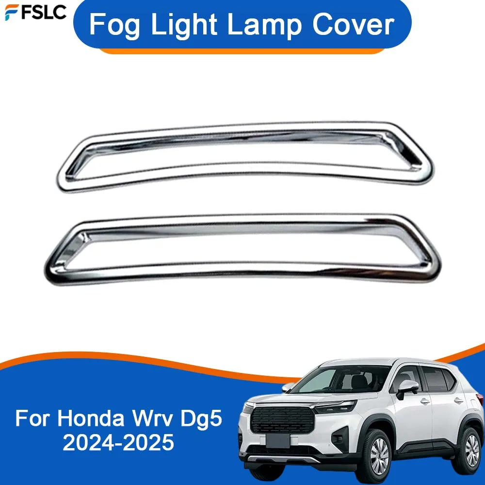 

Cars Exterior Accessories Fog Light Lamp Cover For Honda Wrv Dg5 2024-2025 Silver Modify A Car Car Styling Upgrade