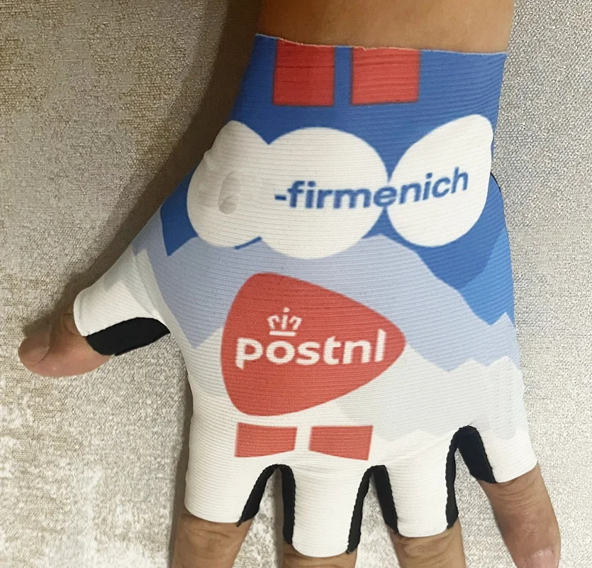 

2024 DSMful TEAM одна пара велосипедных перчаток на полпальца велосипедные Гелевые перчатки Размер: M-XL