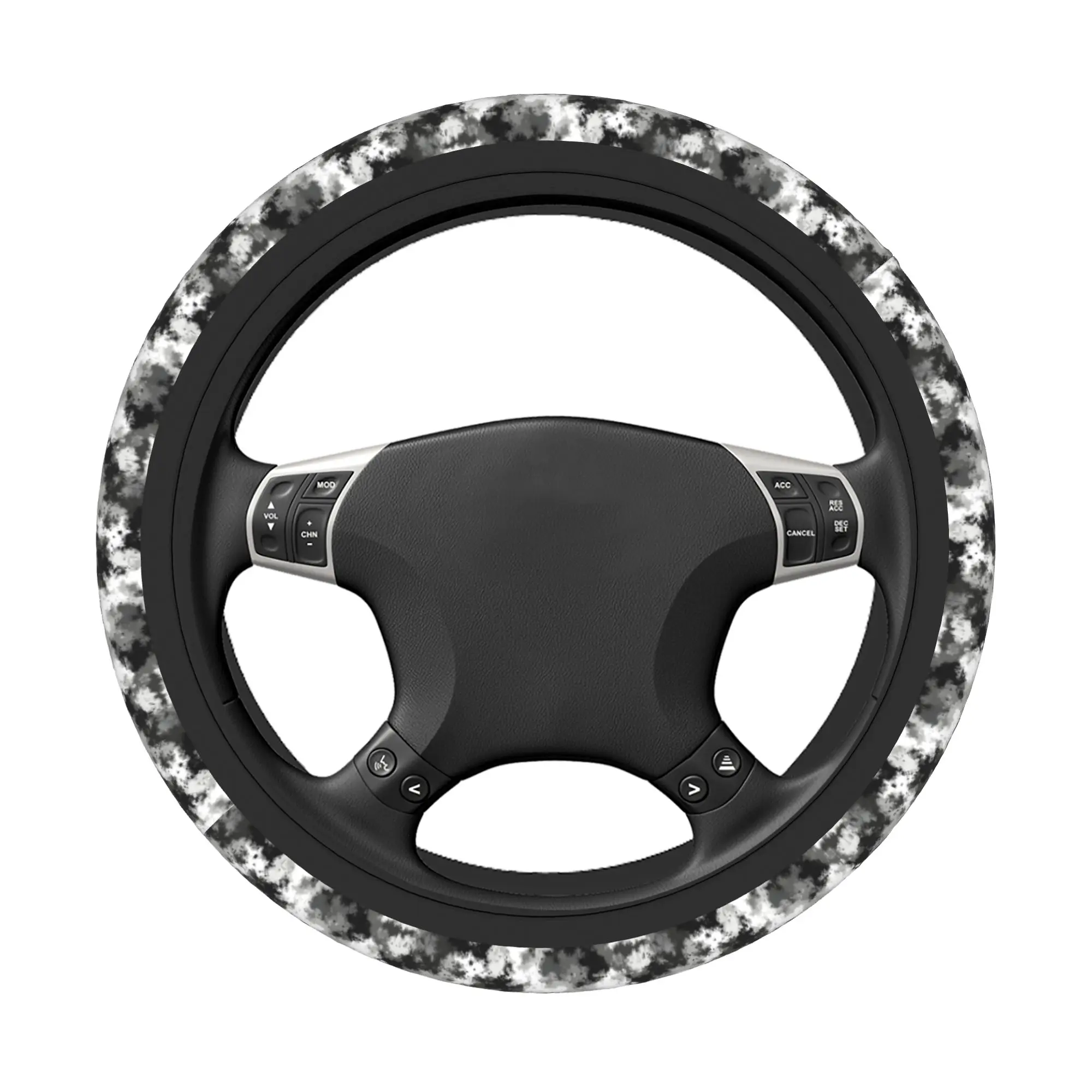 Camo Camouflage Car Steering Wheel Cover 38cm Anti-slip  Auto Steering Wheel Protector Elastische Car Accessories - view 4