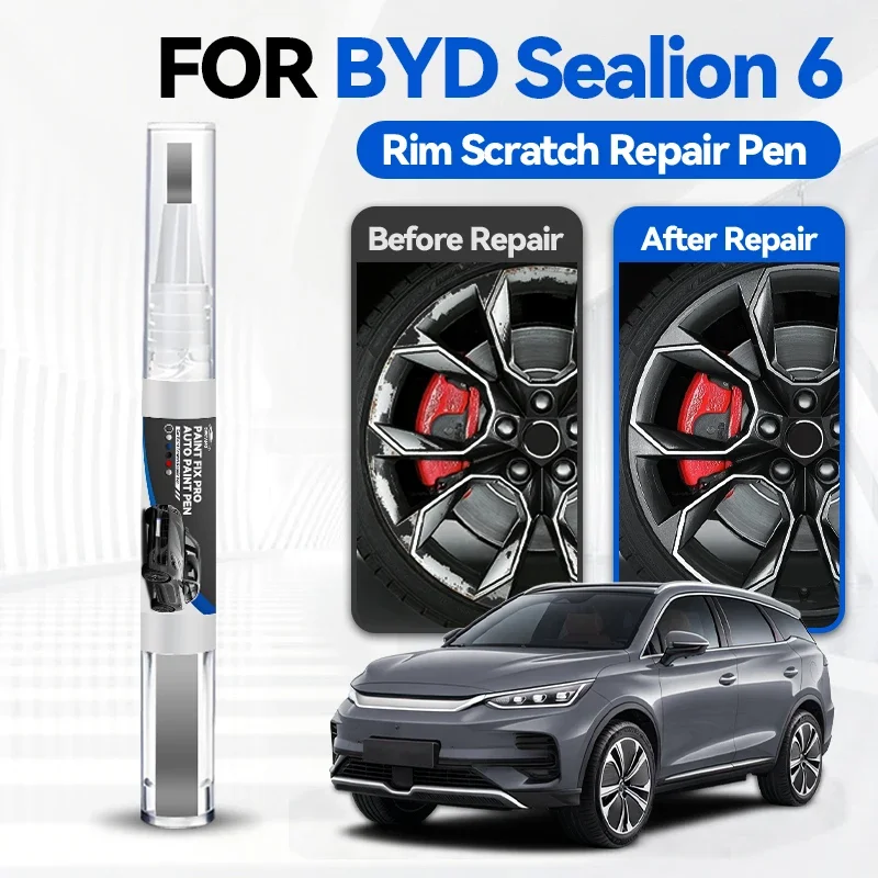 

Ручка-корректор для ремонта лакокрасочного покрытия автомобиля, для BYD Sealion 6 2023-2025, аксессуары для устранения царапин, цвета: Лазурный, Балтийский синий, Черный, Белый