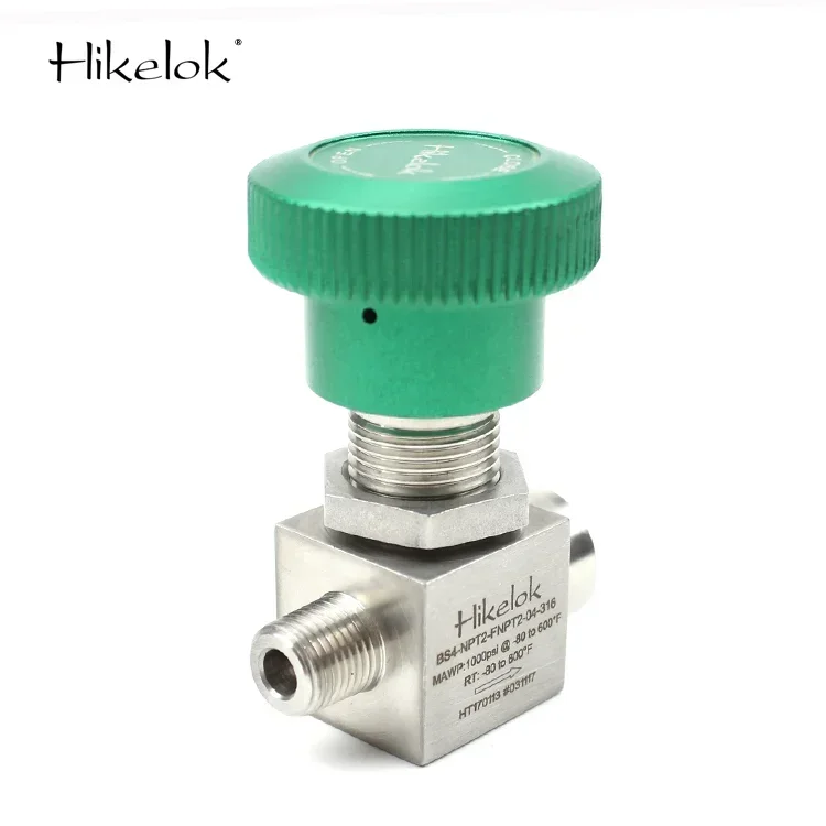 New Hikelok Factory 1000 Psi Welded Body-to-bellows Seal Pneumatic Bellows Sealed Valves for General and High-purity Application