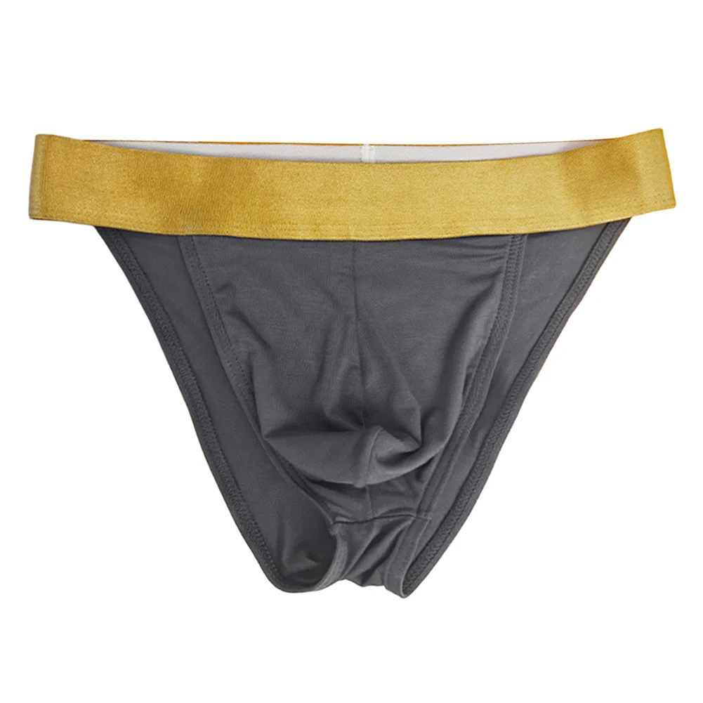للاستخدام اليومي XL ملابس داخلية جيدة التهوية سراويل منخفضة الخصر النمط الكلاسيكي مزيج القطن حالة جديدة نمط الصلبة #4