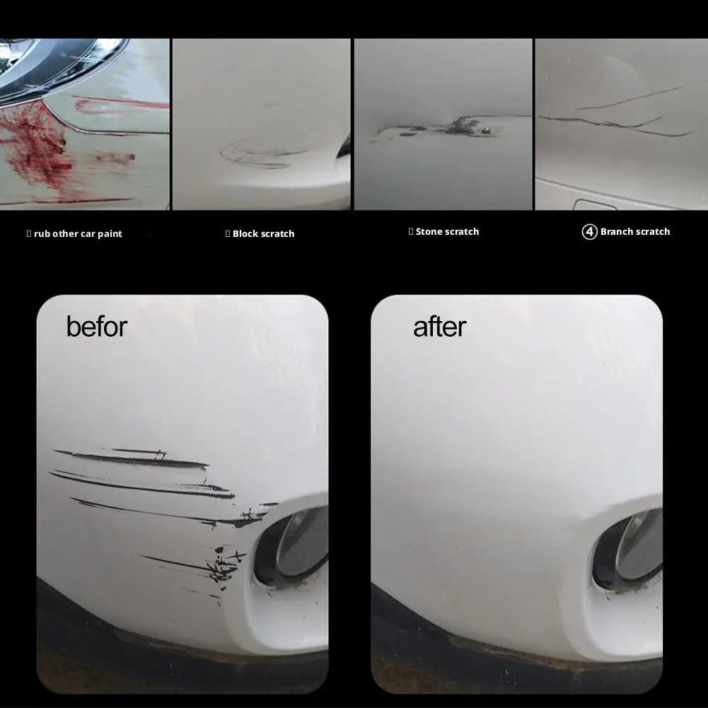 Autokratzer-Reparatur-Lackstift, schwarz, für die Lackreparatur, mehrere Farben erhältlich, Lackreparaturstift, das Kratzzubehör abdeckt