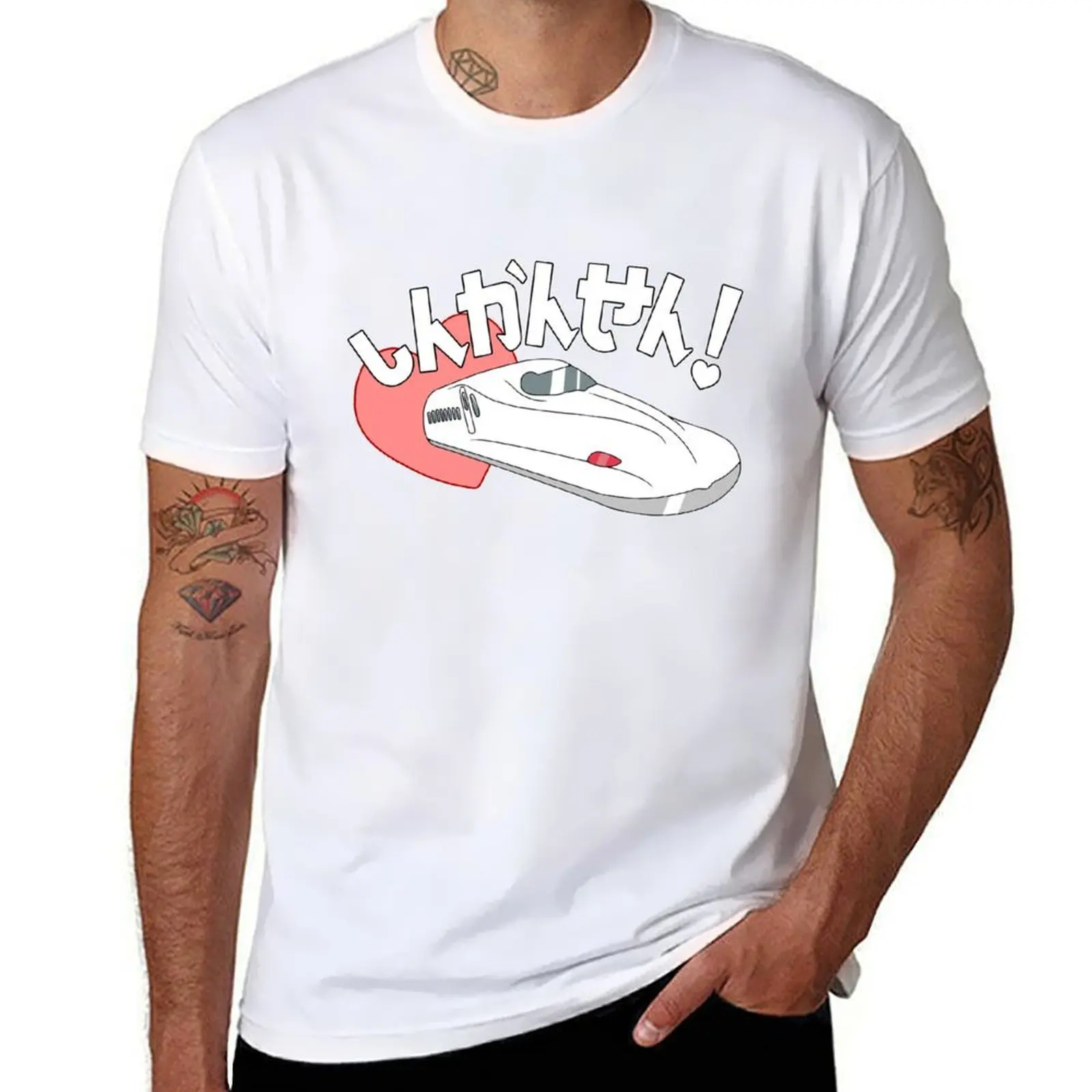 

Shinkansen T-Shirt anime tshirt funny t shirts cotton T-Shirt