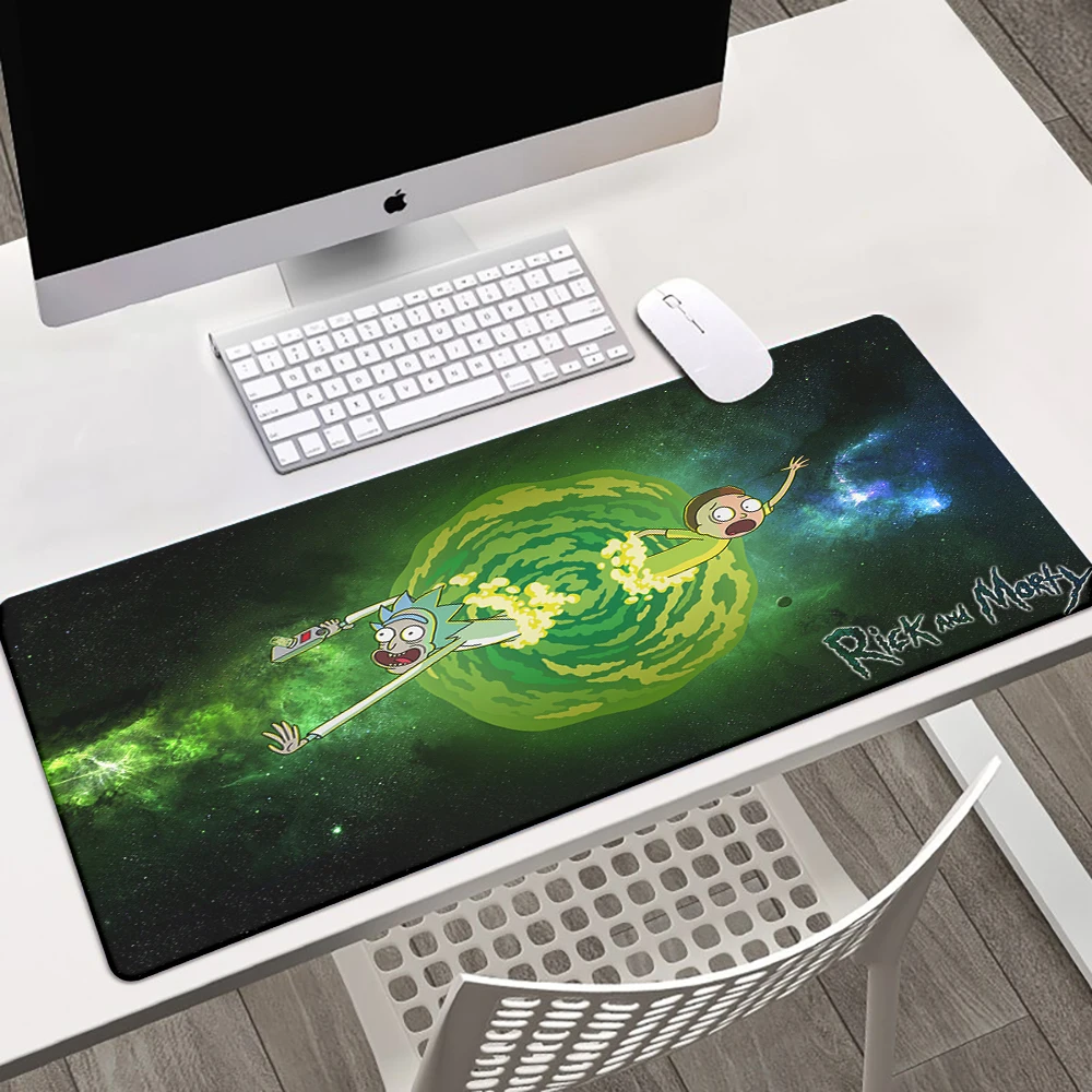 Large Mousepad XXL Science fiction animation Mouse Pad Keyboard Gaming Accessories  Office Computer PC Gamer Laptop Desk Mat