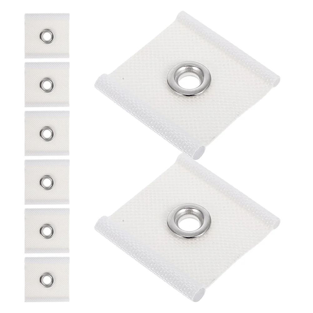 

8pcs Rv Hook Piping Eyelets Durable Pvc Coated Fabric Easy Install For Awning Rail Canopy Compact Lightweight Secure Fit Awning