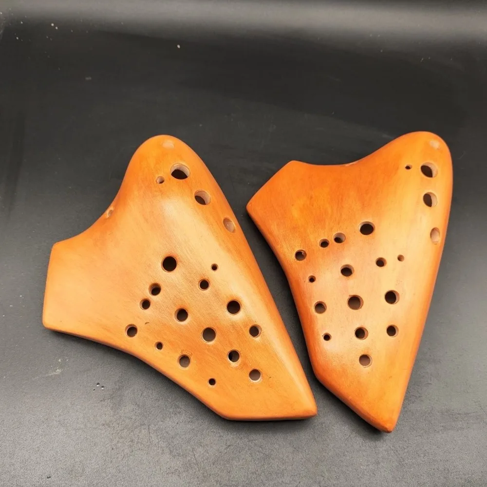 

AC Tuning Ceramic Ocarina Beginners Practice Healing Professional Performance Clay Original Color Ocarina Orff Instruments