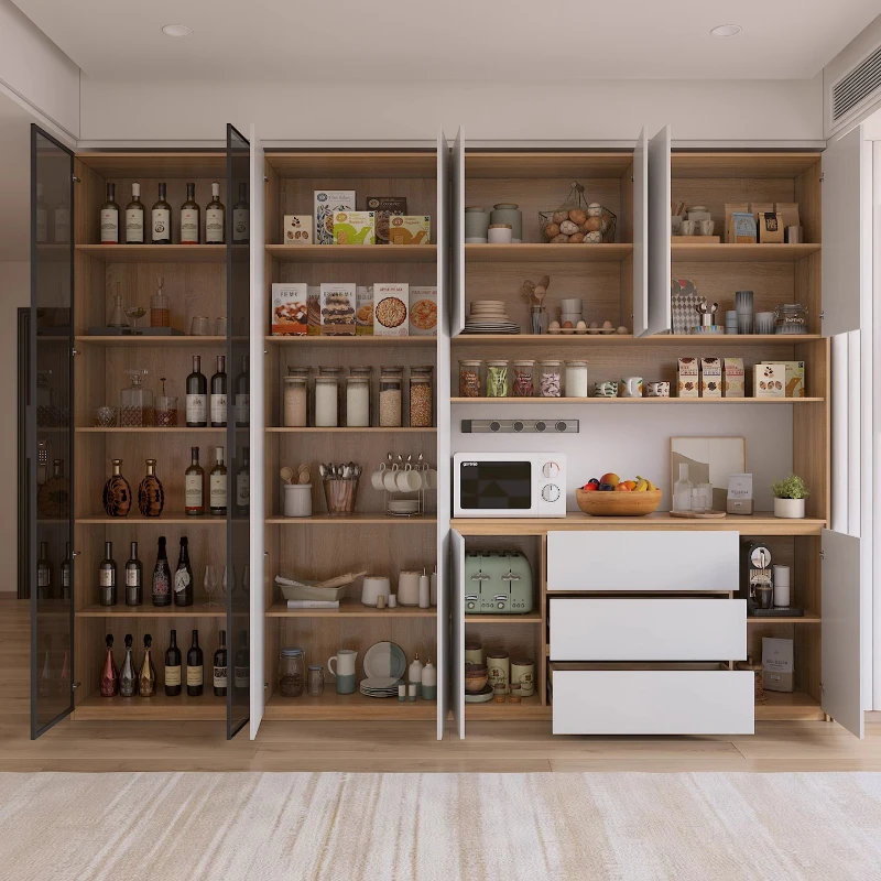 Corner Wine Bar Shelf Cabinet  - огляд і ціна Home Bar Shelf