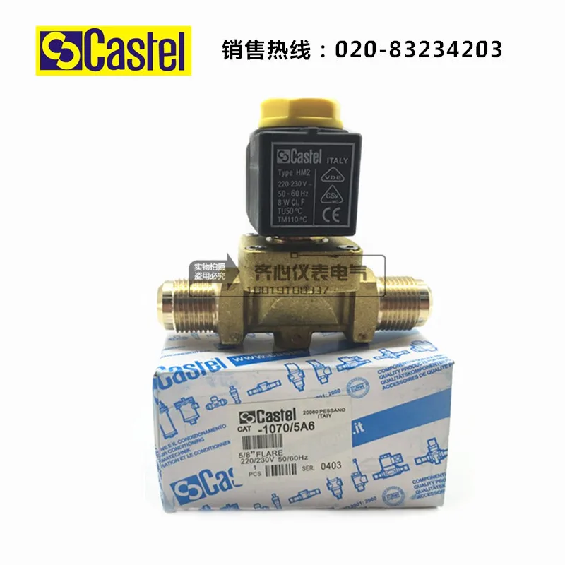 válvula solenoide 1070/5A6 5/8 (16mm) 1068-5 válvula solenoide especial de almacenamiento en frío