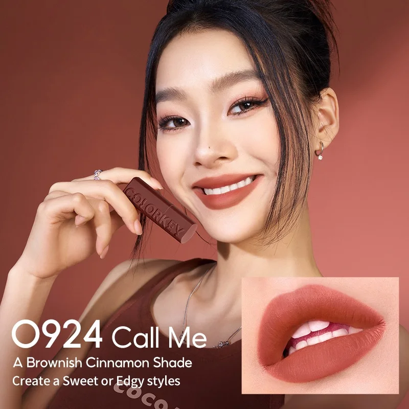 Colorkey Cocoa Matte Lip Mud Matte Lip Glaze Lipstick 3g