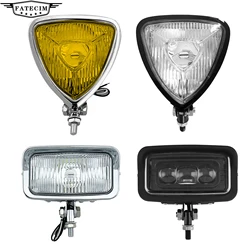 Motorcycle LED Triangle Light Square Light Rectangle Light For Harley Touring Cafe Racer Chopper Bobber