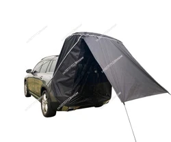 Hot-selling SUV car rear extension shade tent trunk side extension outdoor camping canopy