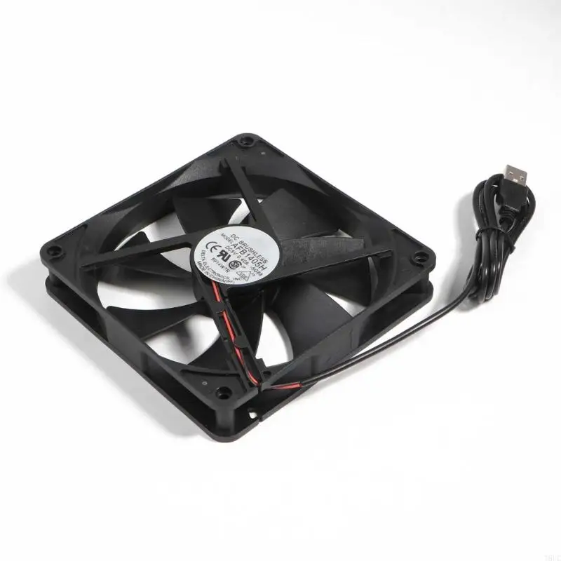 T8UC USB Fans CPU Pendingin Radiator 5V 2Pin USB Fans untuk Komputer Case-Server Radiator