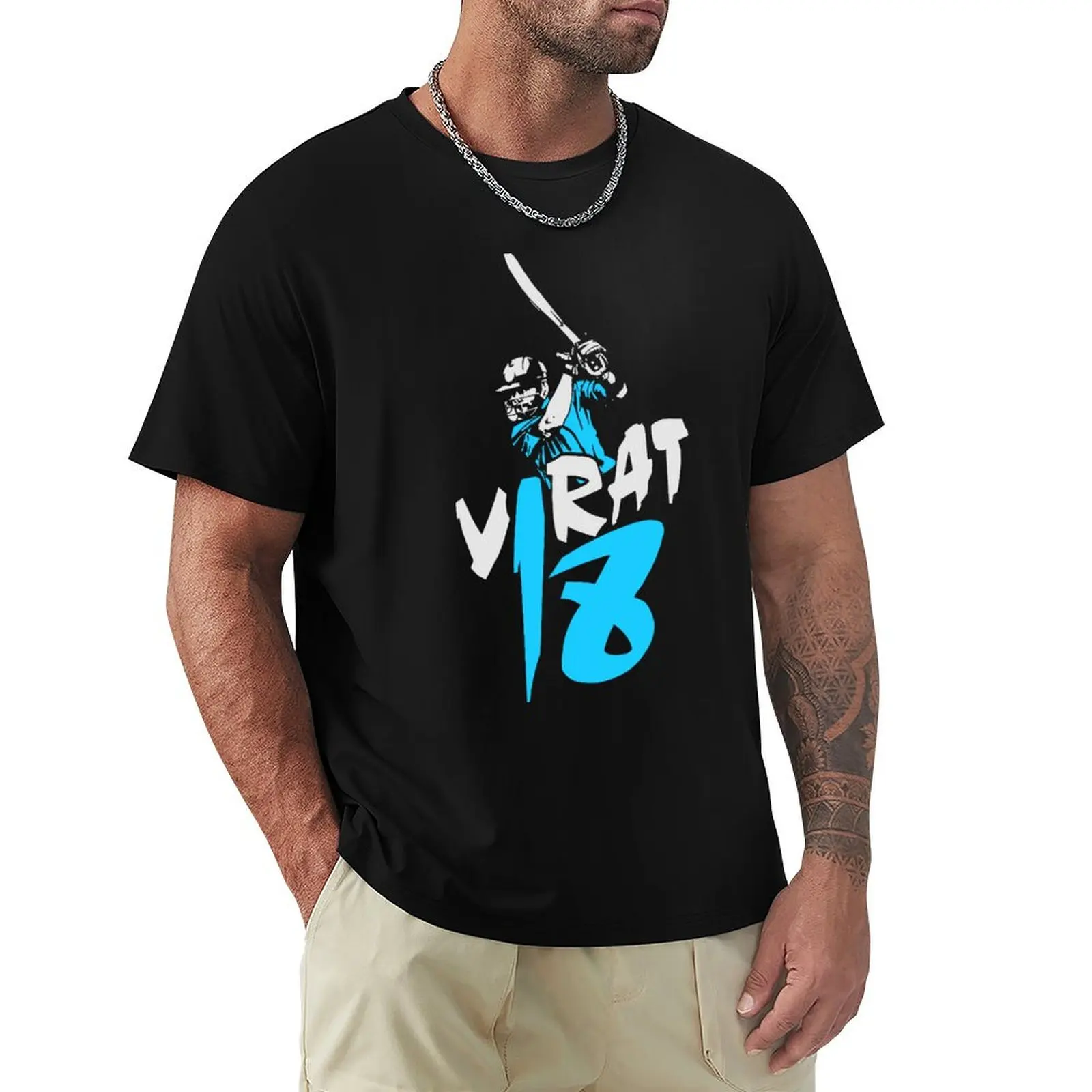 Virat 18 T-Shirt graphic shirts man t shirt tee shirts for men