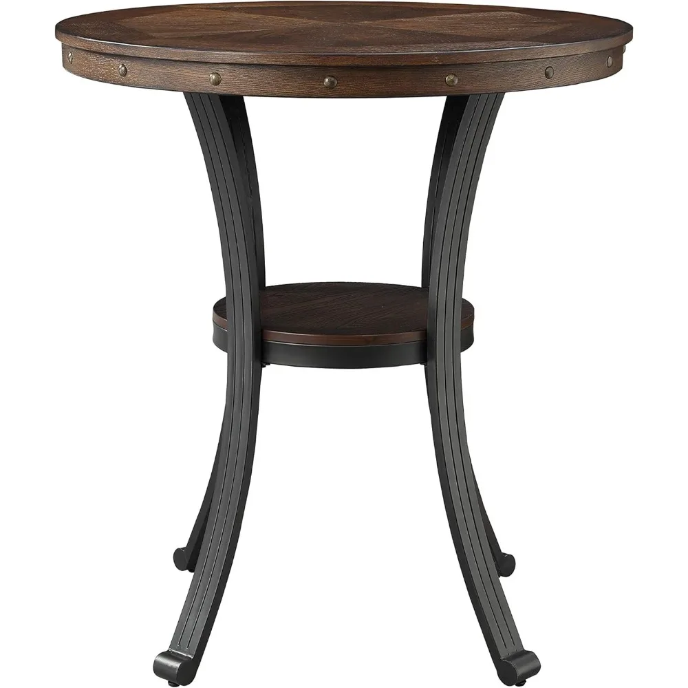 Franklin Multicolored Pub Table by Powell Furniture, 36 Square x 40 High