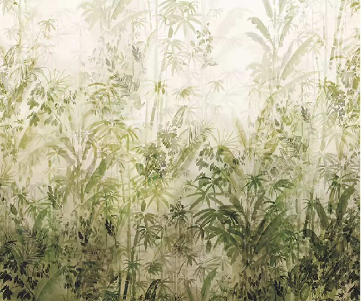 Customized Wallpaper Nordic Southeast Asian Tropical Jungle Living Room Sofa Mural TV Background Wall French 3d Wallpaper