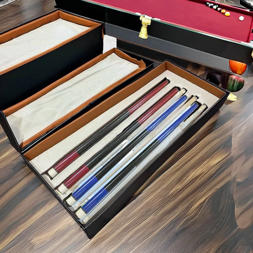 1/2 Billiard Pool Cue 57inches Hard Wood Cue