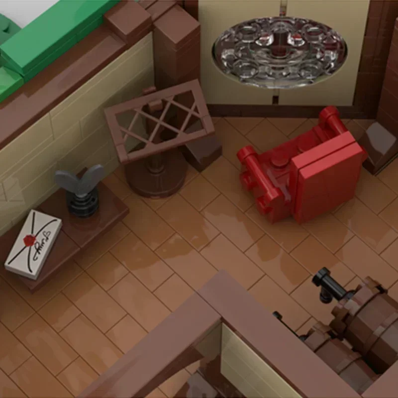 Medieval Bag End Moc Building Bricks Technology Popular Rings Movies Model Modular Blocks Gifts Christmas Toys DIY Sets Assembly