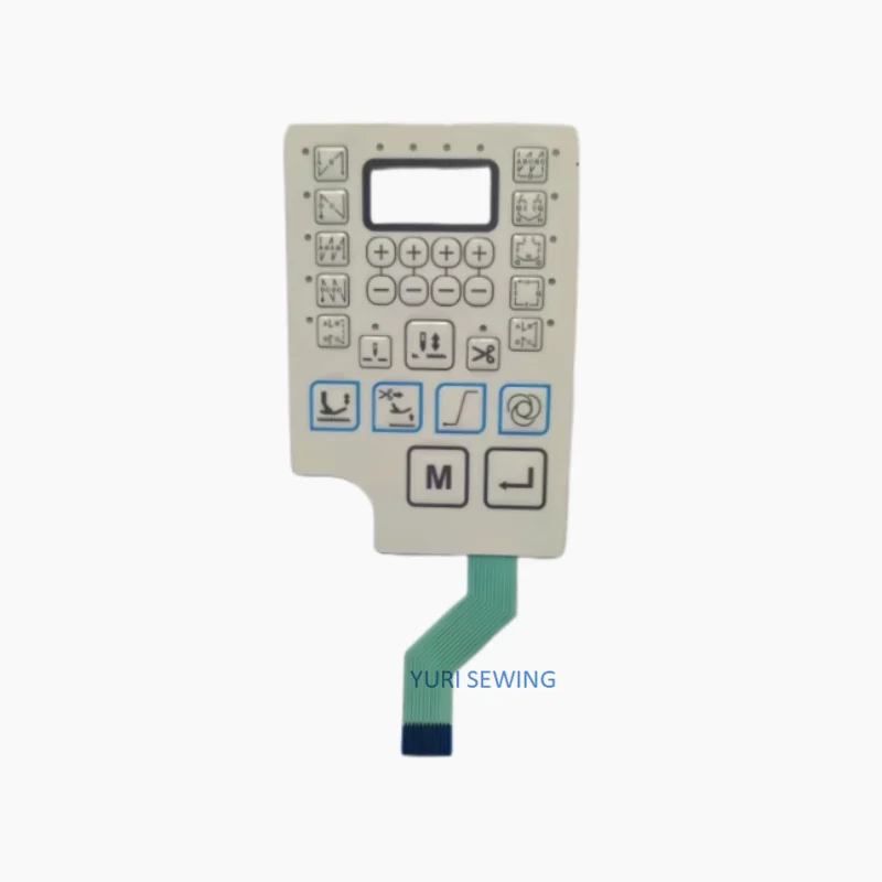 QIXING JUKI-Interruptor De Membrana, Painel, Membrana, Teclado, Papel Adesivo, Caixa De Controle, Bloqueio, Ponto, Peças De Máquinas De Costura, DDL8100B-7