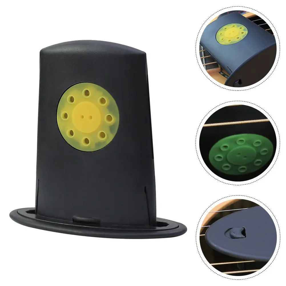 Universal Guitar Humidifier for Acoustic Guitars Small Quiet Drip Proof Design Sponge Based Moisture Release Sound Hole Mounted