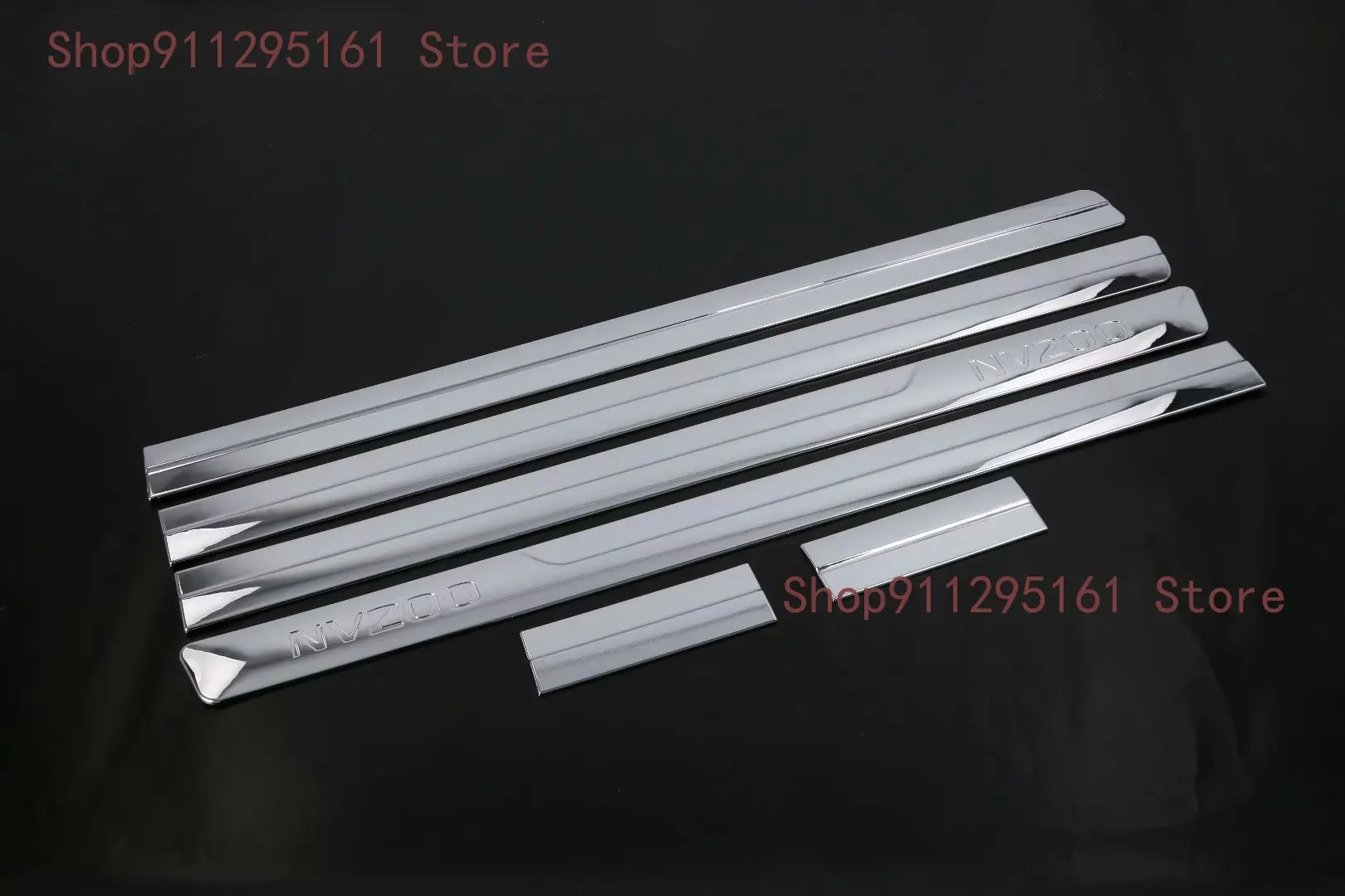 

Стайлинг автомобиля ABS Chrome кузов боковые молдинги украшение боковой двери для Nissan nv200 2018