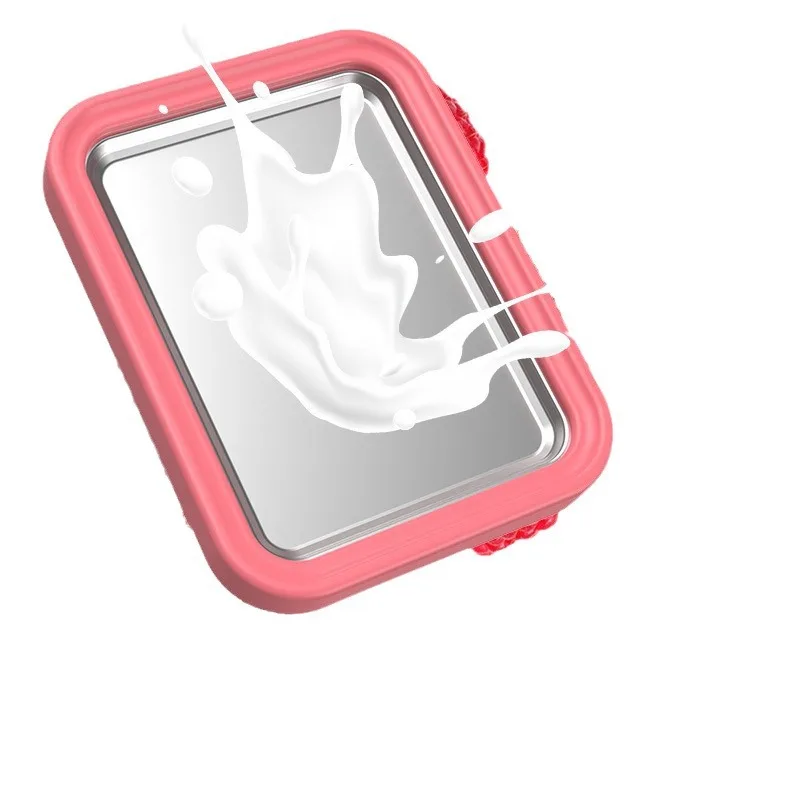

Nezha small ice cream tray ice cream children's stainless steel plug-in free