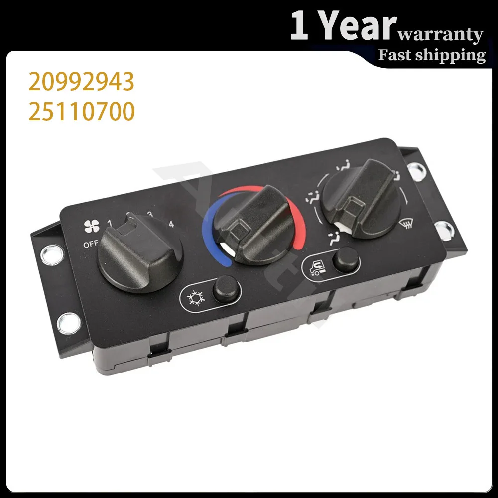 

20992943 Панель управления температурой кондиционера для MACK CHU612 613 614 1999 2000 2001 2002 2003 2004-2018 25110700