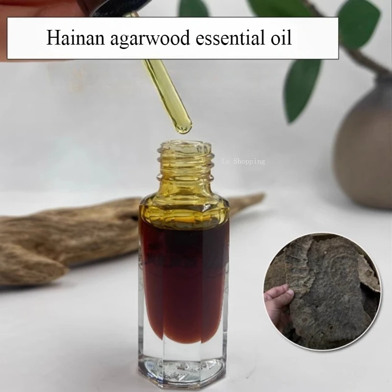 Supercritical Hainan Agarwood Essential Oil Is Natural Free of Additives Offering To Buddha Calming The Mind and Promoting Sleep