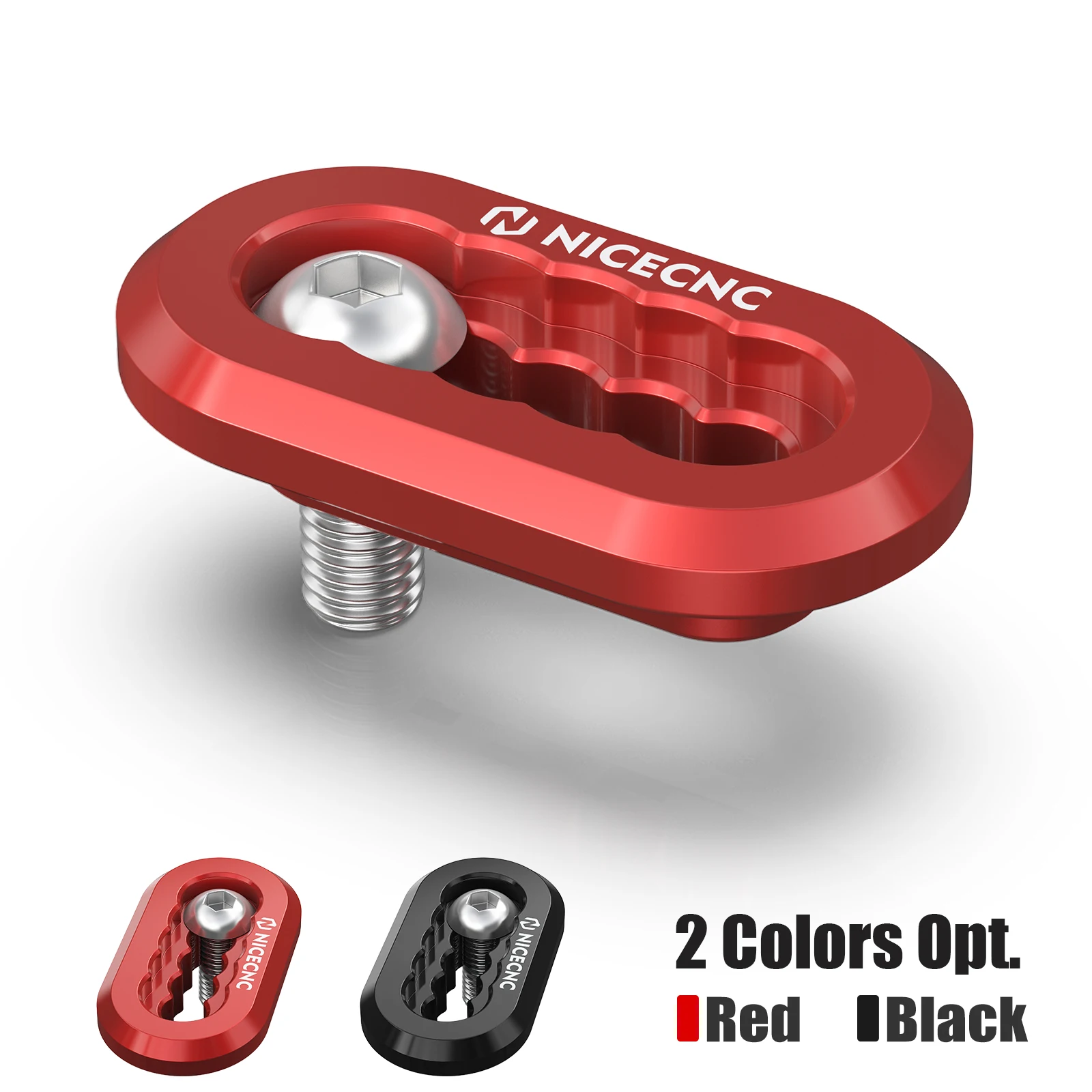 Tank-Sitzwaschanlage, Aluminium, 5 Löcher, verstellbare Sitzkissen-Schnalle mit 1 x Schraube für Honda TRX450R 2006–2009, TRX450ER 2006–2014 – Detail 4