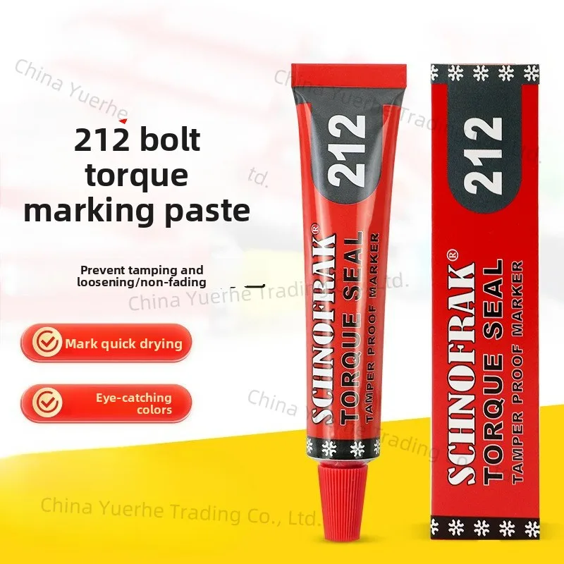 

Болт Крутящий момент Марк Винт для пасты против ослабления Марк Клеевой винт 212 Марка