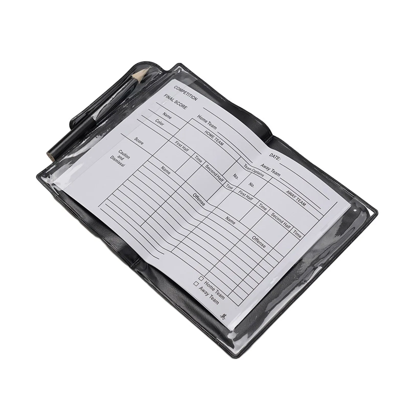 

Referee Wallet for Football with Red Card and Yellow Card Constructed into the Body for Long-Term Field Reliability
