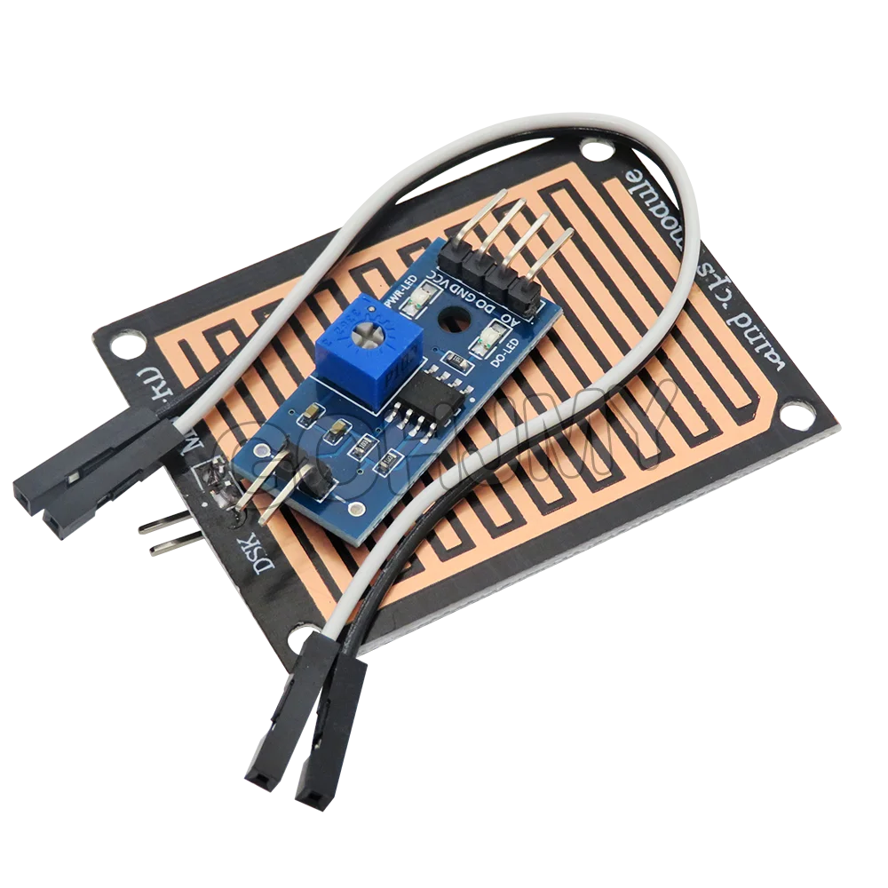 Snow Raindrops Detection Sensor Module Rain Weather Module Humidity Relay Control Module Rain Water Sensor Module For Arduino